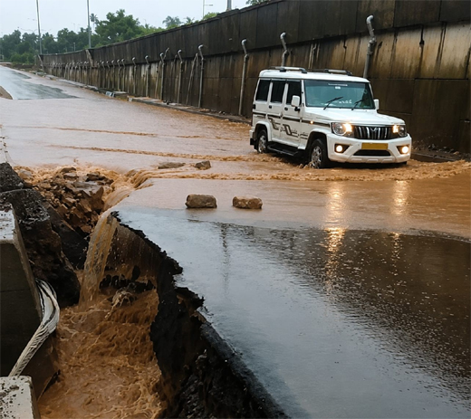 Heavy rain in mangaluru and Udupi